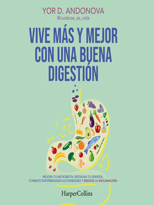cover image of Vive más y mejor con una buena digestión